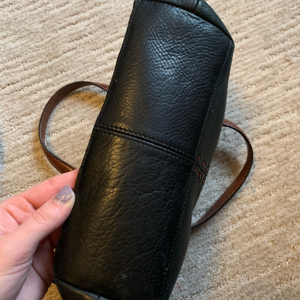 Fossil black handbag purse - Picture 7 of 9